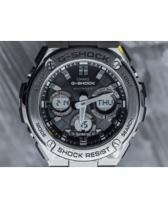 Купить Японские наручные часы Casio G-SHOCK GST-W110-1A с хронографом  в E-mobi