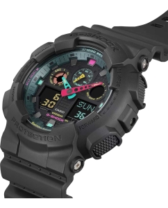 Купить Японские наручные часы Casio G-SHOCK GA-100MF-1A с хронографом  в E-mobi