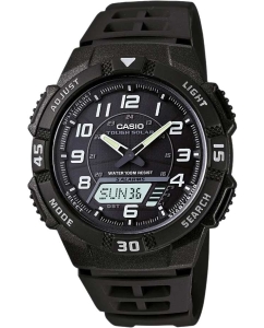 Купить Японские наручные часы Casio Collection AQ-S800W-1B с хронографом в E-mobi