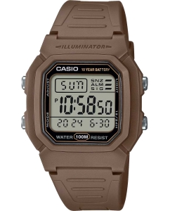 Купить Японские наручные часы Casio Collection W-800H-5A с хронографом в E-mobi