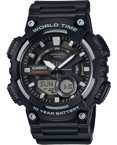 Купить Японские наручные часы Casio Collection AEQ-110W-1A с хронографом в E-mobi