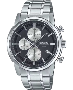 Купить Японские наручные часы Casio Collection MTP-E510D-1A2 с хронографом в E-mobi