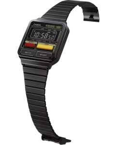 Купить Японские наручные часы Casio Vintage A120WEGG-1B с хронографом  в E-mobi