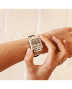 Купить Японские наручные часы Casio Vintage A100WEF-3A с хронографом  в E-mobi