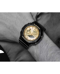 Купить Японские наручные часы Casio G-SHOCK GA-2100GB-1A с хронографом  в E-mobi