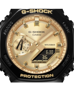 Купить Японские наручные часы Casio G-SHOCK GA-2100GB-1A с хронографом  в E-mobi