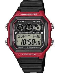 Купить Японские наручные часы Casio Illuminator AE-1300WH-4A в E-mobi