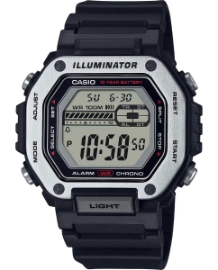 Купить Японские наручные часы Casio Collection MWD-110H-1A с хронографом в E-mobi