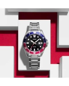 Купить Японские наручные часы Casio Collection MDV-107D-1A3  в E-mobi