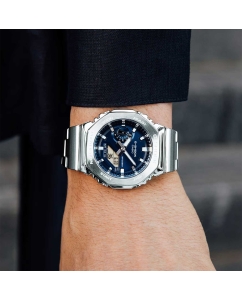 Купить Японские наручные часы Casio G-SHOCK GM-2110D-2B с хронографом  в E-mobi