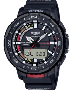 Купить Японские спортивные наручные часы Casio Pro Trek PRT-B70-1ER с хронографом в E-mobi