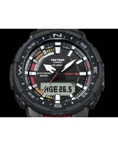Купить Японские спортивные наручные часы Casio Pro Trek PRT-B70-1ER с хронографом  в E-mobi