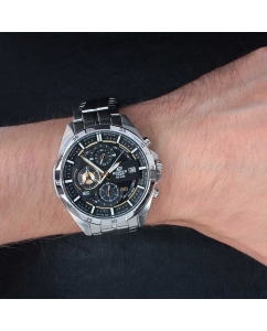 Купить Японские наручные часы Casio Edifice EFR-556D-1A с хронографом  в E-mobi