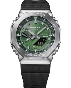 Купить Японские наручные часы Casio G-SHOCK GBM-2100A-1A3 с хронографом  в E-mobi