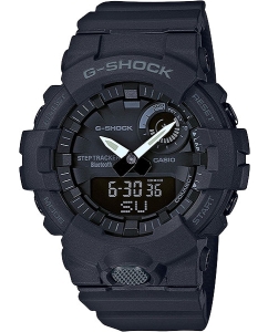 Купить Японские спортивные наручные часы Casio G-SHOCK GBA-800-1A с хронографом в E-mobi