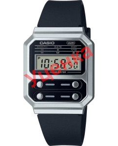 Купить Японские наручные часы Casio Vintage A100WEF-1A-ucenka с хронографом  в E-mobi