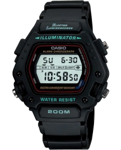 Купить Японские наручные часы Casio Collection DW-290-1V с хронографом в E-mobi