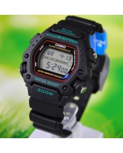 Купить Японские наручные часы Casio Collection DW-290-1V с хронографом  в E-mobi