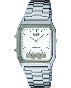 Купить Японские наручные часы Casio Vintage AQ-230A-7D с хронографом в E-mobi