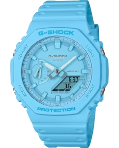 Купить Японские наручные часы Casio G-SHOCK GA-2100-2A2 с хронографом в E-mobi