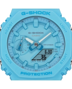Купить Японские наручные часы Casio G-SHOCK GA-2100-2A2 с хронографом  в E-mobi