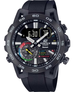 Купить Японские наручные часы Casio Edifice ECB-40MP-1A с хронографом в E-mobi