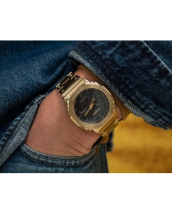 Купить Японские наручные часы Casio G-SHOCK GM-B2100GD-9A с хронографом  в E-mobi