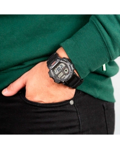 Купить Японские наручные часы Casio Illuminator AE-1400WH-1A с хронографом  в E-mobi