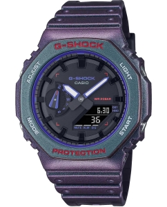 Купить Японские наручные часы Casio G-SHOCK GA-2100AH-6A с хронографом в E-mobi