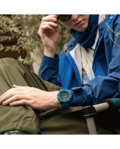 Купить Японские наручные часы Casio G-SHOCK GA-2200-2AER с хронографом  в E-mobi