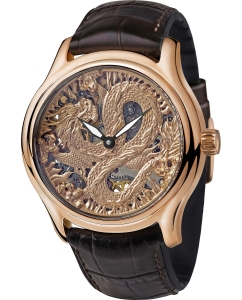 Купить Российские механические золотые наручные часы NIKA 1102.0.1.125 в E-mobi