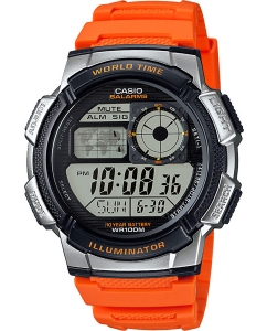 Купить Японские наручные часы Casio Illuminator AE-1000W-4B с хронографом в E-mobi