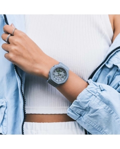 Купить Японские наручные часы Casio G-SHOCK GMA-S2100BA-2A2 с хронографом  в E-mobi