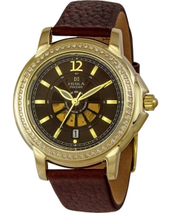 Купить Российские механические золотые наручные часы NIKA 1068.1.3.64A в E-mobi