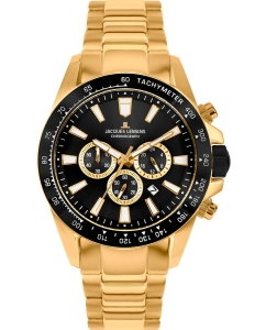 Купить Наручные часы Jacques Lemans 1-2140I с хронографом в E-mobi