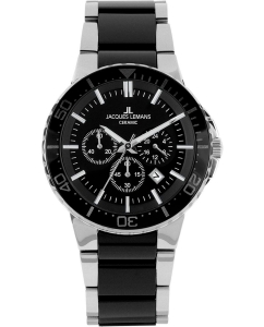 Купить Наручные часы Jacques Lemans 1-2166A с хронографом в E-mobi