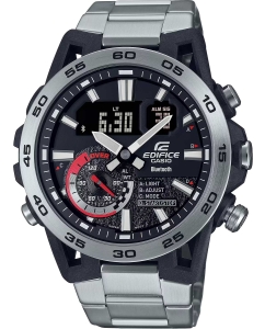 Купить Японские наручные часы Casio Edifice ECB-40D-1A с хронографом в E-mobi