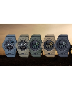 Купить Японские спортивные наручные часы Casio G-SHOCK GBD-800UC-8ER с хронографом  в E-mobi