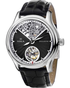 Купить Российские механические серебряные наручные часы NIKA 1102.0.9.55A в E-mobi