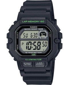 Купить Японские наручные часы Casio Collection WS-1400H-1A с хронографом в E-mobi