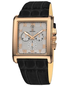 Купить Российские золотые наручные часы NIKA 1064.0.1.21 с хронографом в E-mobi