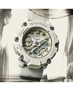 Купить Японские наручные часы Casio G-SHOCK GA-2200NC-7A с хронографом  в E-mobi