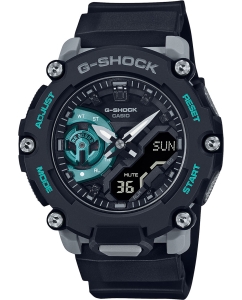 Купить Японские наручные часы Casio G-SHOCK GA-2200M-1AER с хронографом в E-mobi