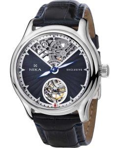 Купить Российские механические серебряные наручные часы NIKA 1102.0.9.85A в E-mobi