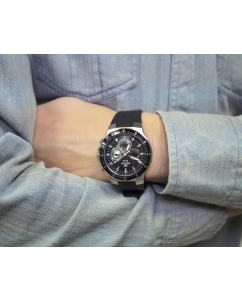 Купить Японские наручные часы Casio Edifice EF-552-1A с хронографом  в E-mobi