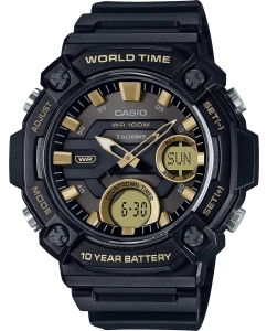 Купить Японские наручные часы Casio Collection AEQ-120W-9A с хронографом в E-mobi