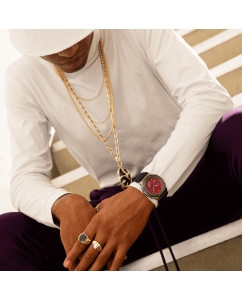 Купить Японские наручные часы Casio G-SHOCK GM-2100B-4AER с хронографом  в E-mobi