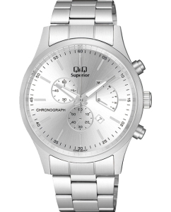 Купить Японские наручные часы Q&Q C24A-001VY с хронографом в E-mobi