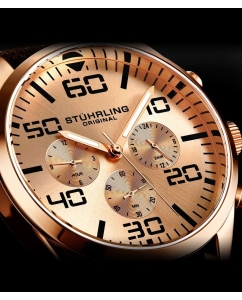 Купить Наручные часы Stuhrling 4001.5 с хронографом  в E-mobi