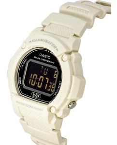 Купить Японские наручные часы Casio Collection W-219HC-8B с хронографом  в E-mobi
